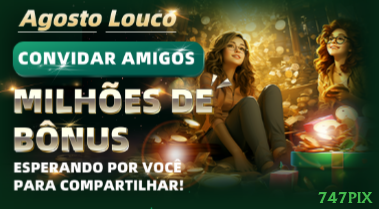 Imagem promocional do login da 747pix